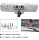 18W LED Boat - 9-32Volts - White casing - spreader light - Emmitt Color: Dual color / Blue & White - Aluminum Alloy Metal  - WK-WDU18BW - AZLED